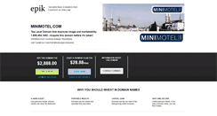 Desktop Screenshot of minimotel.com